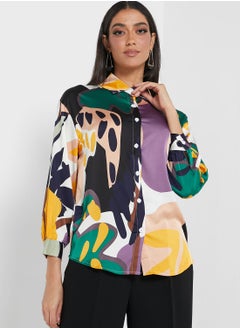 Buy Abstract Print Shirt in Saudi Arabia