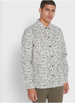 Buy Puck Printed Relaxed Shirt in UAE