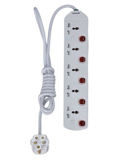 Buy Extension Socket, 5 Way - 2M | Power Extension Socket Cord OMES1812 in UAE