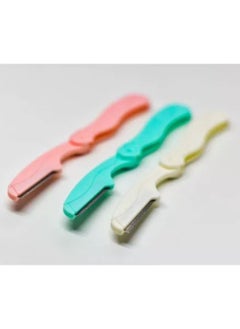 Buy Razor For Face Shaving - 3 Pcs Multicolour in Egypt