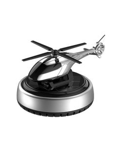 Buy Helicopter Car Air Freshener Solar Rotating Aromatherapy Ornament in UAE