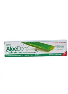 Buy Aloedent Triple Action Toothpaste With Aloe Vera 100ml in Saudi Arabia