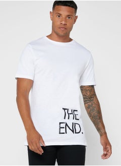 Buy The End Crew Neck T-Shirt in Saudi Arabia