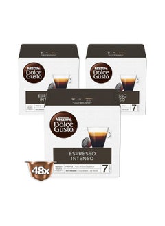 Buy Dolce Gusto Espresso Intenso Capsules pack of 3 in UAE