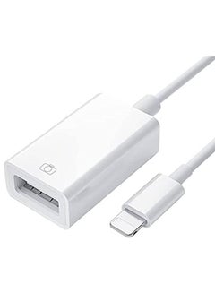 Buy Yesido - Premium Quality Lightning OTG/USB 3.0 Super Fast Data Transmission (White) in UAE