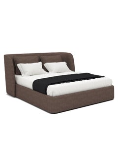 اشتري Foden Bed-Hippo168 220x185x92 cm -Brown في مصر