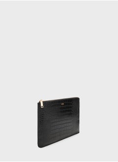 Buy Leonor Logo Detailed Zip Over Wallets in UAE