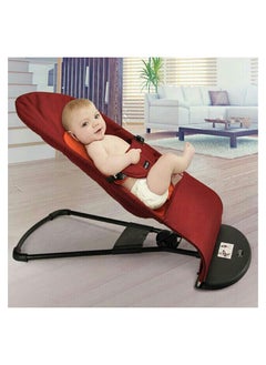 اشتري Red Baby Newborn Infant Bouncing Chair Rocking Seat Safety Bouncer Balance Soft في الامارات