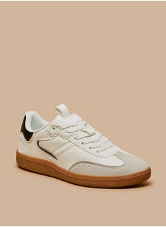 Buy Women's Colourblock Lace-Up Sneakers in Saudi Arabia