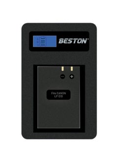 Buy Beston Charger for Canon E10 Batteries: Compatible with Canon E10 batteries, ensuring your Canon camera stays powered up and ready for use. in Egypt