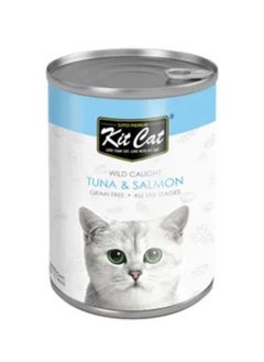 Buy Wild Caught Tuna And Salmon Multicolour 80g in Saudi Arabia