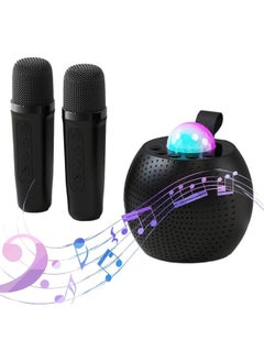 Buy Wireless Karaoke Microphone Machine with Voice Changer – LED Light Design for Indoor & Outdoor Fun in UAE