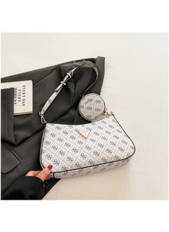 Buy Printed Women's Zipper Shoulder Bag Handbag 28cm*16cm*5cm in UAE