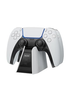 Buy Sony 5 Playstation 5 Controller Charging Station Dock for PS5 DualSense & DualSense Edge wireless Controllers, PS5 Remote Control Charger, Charging Docking Station, Charge two controllers in Saudi Arabia