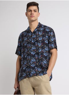 Buy Multicolor Relaxed Fit Shirt for Men - Rayon in Saudi Arabia