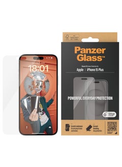 اشتري PanzerGlass® Screen Protector iPhone 15 Plus | Classic Fit في الامارات