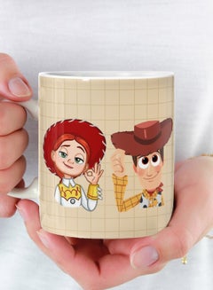 Buy Woody Toy Story Ceramic Coffee Mug 11 oz in Saudi Arabia