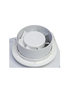 Buy 4-inch extractor hood for bathroom and suspended ceiling, white in Egypt