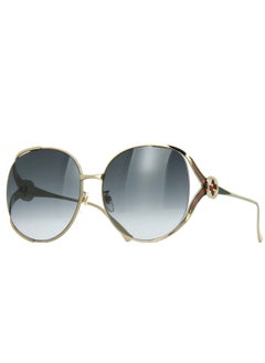 اشتري Gucci Unisex UV resistant Fashion Full Frame Sunglasses 63mm Retro Sunglasses Gray Gradient/GG0225S في الامارات