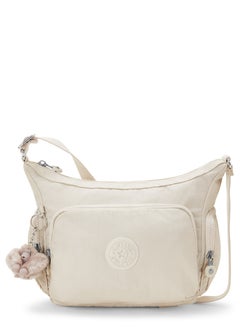 اشتري KIPLING Gabb S Medium Crossbody Bag with Adjustable StrapsBeige Pearl-I46113KA في الامارات