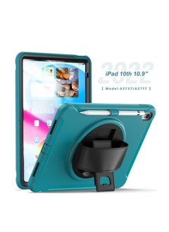 Buy Back Cover Protect Case for ipad 10th 10.9 inch 2022（A2757/A2777 ) Light blue in UAE