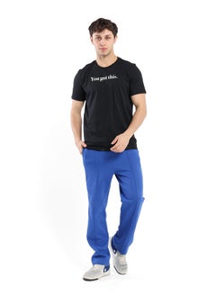 اشتري Men R Neck Half Sleeves T-shirt في مصر