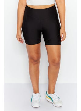 اشتري Women Sportswear Fit Training Shorts, Black في الامارات