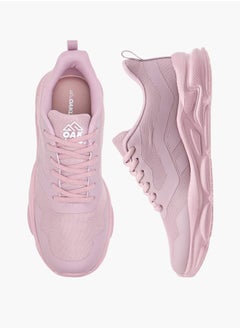 اشتري Women Textured Lace-Up Sports Shoes with Pull Tabs في السعودية