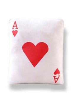 Buy Playing card pillow 40*38 cm A Heart in Saudi Arabia