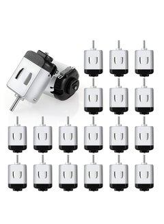 Buy Mini DC Motor, 20 Pcs 1.5-3V 23000RPM Micro Electric Motor, High Speed Torque Small Electric Motor, Suitable for DIY Remote Control Toy Car, Science Experiments, Robot in UAE