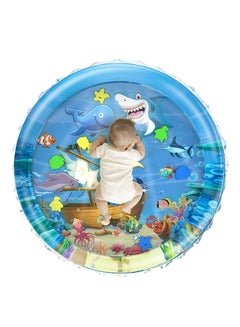 اشتري Baby Kids Water Play Mat Toys Inflatable Tummy Time Leakproof Water Play Mat Fun Activity Play Center Indoor and Outdoor Water Play Mat for Baby Random Design في السعودية