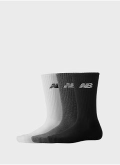 Buy 3 Pack Everyday Crew Socks in UAE