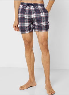 Buy Mens Printed Checkered Boxer Shorts in Saudi Arabia