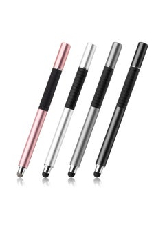 اشتري 4 Pcs Capacitive Stylus Pens - 2 in 1 Magnetic Disc Stylus with Cap, Universal Touch Screen Pen for iPads, Tablets, iPhones, and Android Devices في الامارات