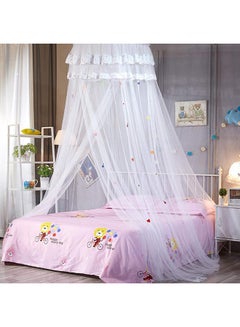 Buy Mosquito Net For Bed With Large Tent Double To King Size And Camping Screen House. Easy To Install  Hanging Kit And Storage Bag. -- White in Egypt