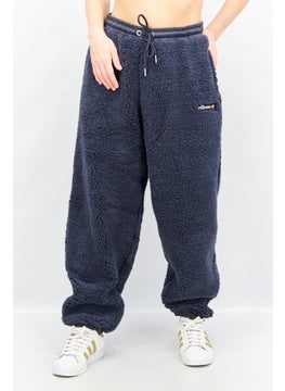 اشتري Women Sportswear Fit Textured Sweatpants, Navy في الامارات