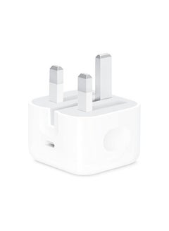 Buy 20W USB-C Power Adapter from Mobile Phone Charging Adapter-White, Iphone in Saudi Arabia