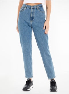 Buy High Waist Mom Jeans in UAE