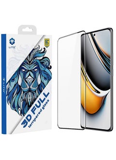 Buy Lito 3D Full Cover Tempered Glass For Realme 11 Pro 5G/Realme 11 Pro Plus 5G Fingerprint Working in Egypt