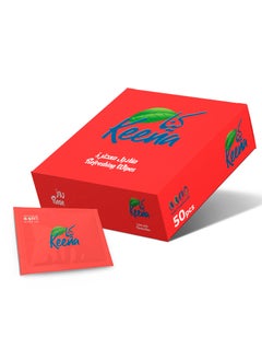 Buy Keena  scented wipes, a box of 50 wet wipes in Saudi Arabia