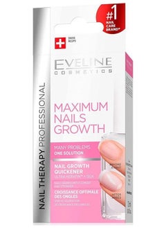 Buy Eveline Cosmetics Nail Therapy Professional Maximum Nails Growth Quickener in UAE