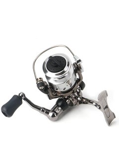 Buy Durable Metal Fishing Reel with 6KG Drag, 4.3:1 Gear Ratio for Saltwater and Freshwater Fishing - Ideal for Spinning, Casting, Ice Raft and Boat Fishing in Saudi Arabia