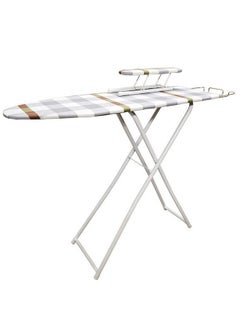 اشتري Ironing Board Portable Tabletop Ironing Board with Height Adjustable Small Sleeve Ironing Panel T-Leg Heat Resistant Pad for Home في السعودية