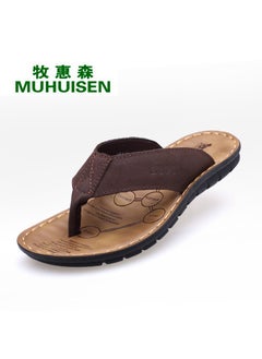 Buy 2024 Mens Summer Dual-Use SandalsSandals 731 Brown Sandals 731 Brown in Saudi Arabia