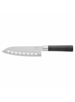 Buy 3-Piece PP Handle Knife Set(1xCarving Knife, 1xSantoku Knife With Holes, 1xSantoku Knife With Holes) in Egypt