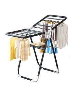 Buy Small folding clothes drying rack Laundry Drying Rack Cloth Drying Rack For Home Heavy Duty Cloth Rack in UAE