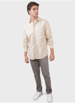 اشتري Essential Button Up Regular Fit  Shirt في الامارات