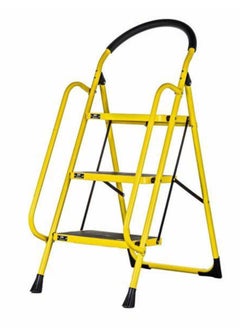 Buy RHINOMOTIVE - Heavy Duty Steel Ladder 3 Steps in UAE