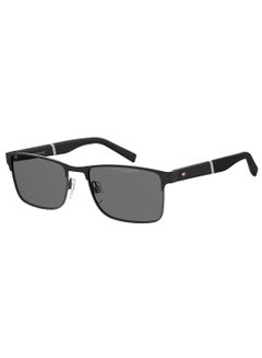 Buy Men's Polarized Rectangular Sunglasses - Th 2040/S Black Millimeter - Lens Size: 56 Mm in Saudi Arabia