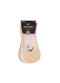 Buy Future Socks Invisible for women Pack of 3 size 36-40 Small Multicolor in Egypt